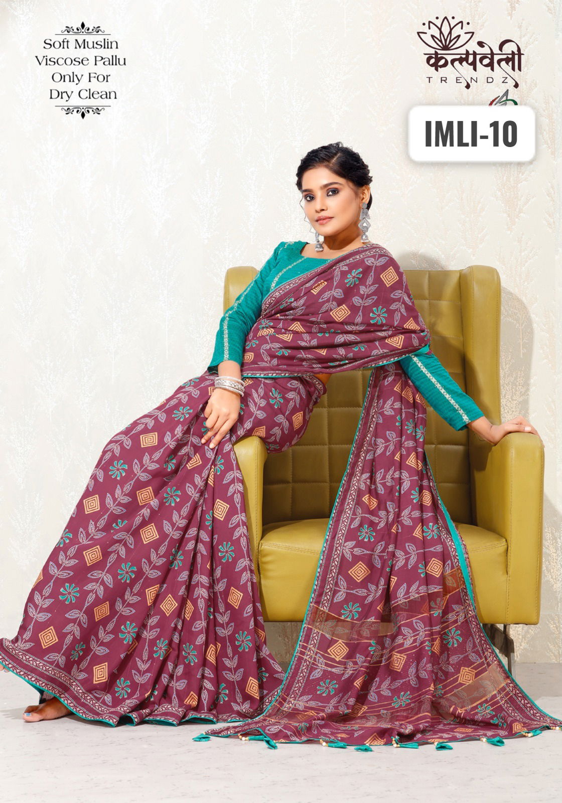 Imli 10 By Kalpatru Muslin Printed Designer Sarees Wholesale Shop In Surat